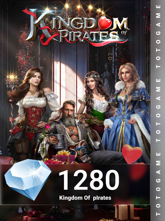 خرید 1280 الماس بازی Kingdom Of Pirates